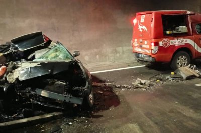 Erkenek Tüneli'nde kaza: 1 ölü