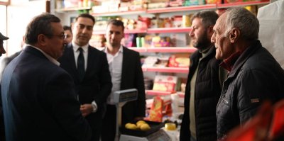 İl Başkanı Bakan, Doğanyol’da Sorunları Yerinde Tespit Etti