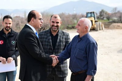 Yeşilyurt Belediyesi'nden yeni imar yolu çalışması