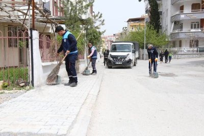 Battalgazi'de temizlik seferberliği sürüyor