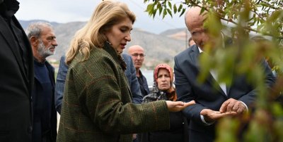 Sahada ki Tek AK Partili Akçadağ ve Kale de İncelemelerde Bulundu
