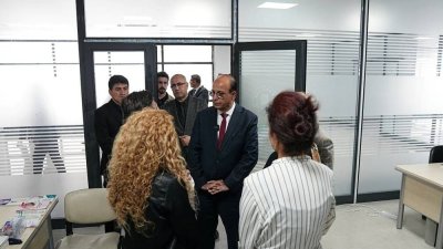 Başkan Geçit'ten Aile Danışma ve Sağlıklı Yaşam Merkezine ziyaret