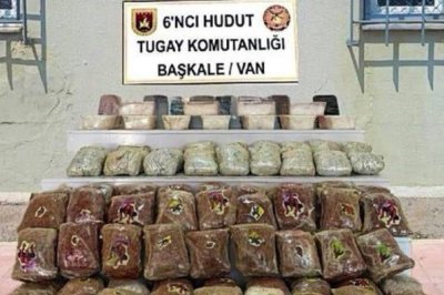 87 kilogram uyuşturucu ele geçirildi: 2 gözaltı