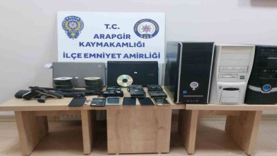 Malatya’da Sibergöz operasyonu: 1 gözaltı