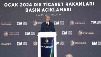 Türkiye’nin Ocak ayı ihracatı 20 milyar dolar oldu