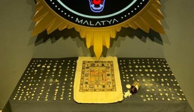 Malatya'da 204 Sikke ve 23 Obje Ele Geçirildi