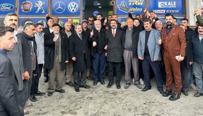 “Biz; birileri gibi milletin malına değil, mutluluğuna ortak oluruz”