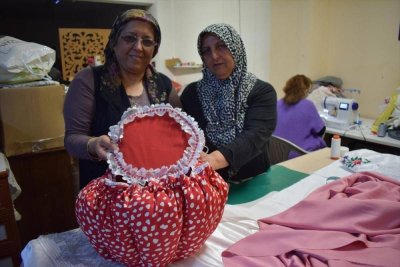 Malatya'da mefruşat kursuna giden kadınlar ev ekonomisine katkı sunuyor