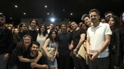 Yönetmen Zeki Demirkubuz, İstanbul Bilgi Üniversitesi öğrencileriyle buluştu