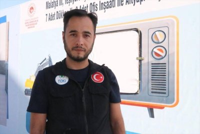 Malatya'da rezerv inşaat alanlarına "Şantiye İzleme Noktası" yapıldı