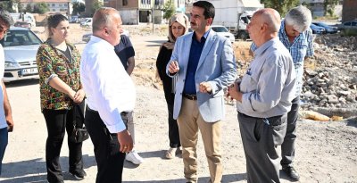 Başkan Taşkın'dan Niyazi Mısri Mahallesi'nde İnceleme: "Çalışmalar Hızlanacak"