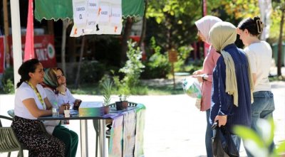 Darende kanser hastalığına karşı farkındalık standı açıldı