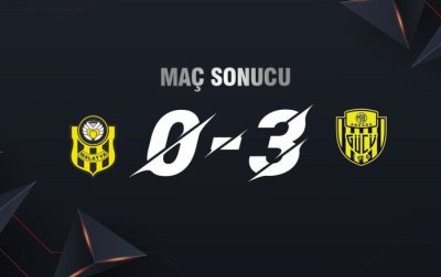Yeni Malatyaspor 0 - 3 MKE Ankaragücü