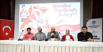 Milli Sporcular Battalgazi’li Gençlerle Buluştu