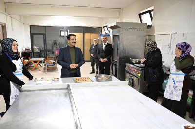 Başkan Taşkın: Malatya mutfağının tüm lezzetlerini burada üretiyoruz